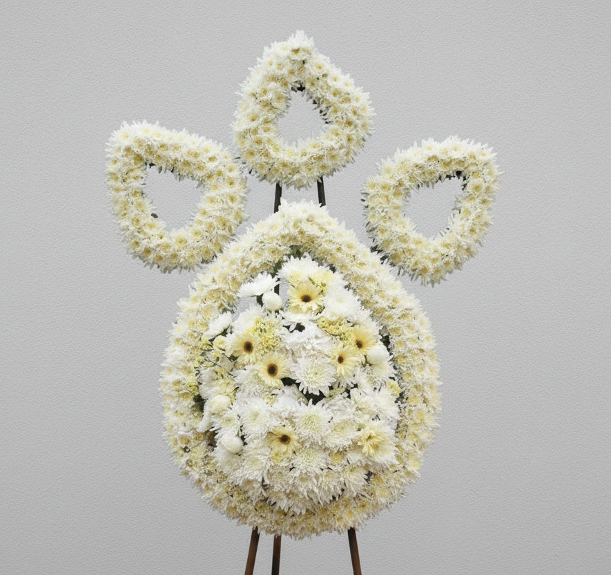 中式傳統花圈 2015