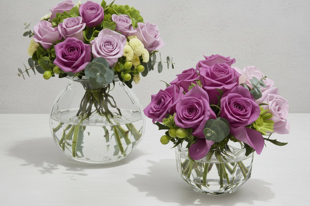 【九龍免運】玫瑰組合接待處左右一對擺設 0016｜專車直達