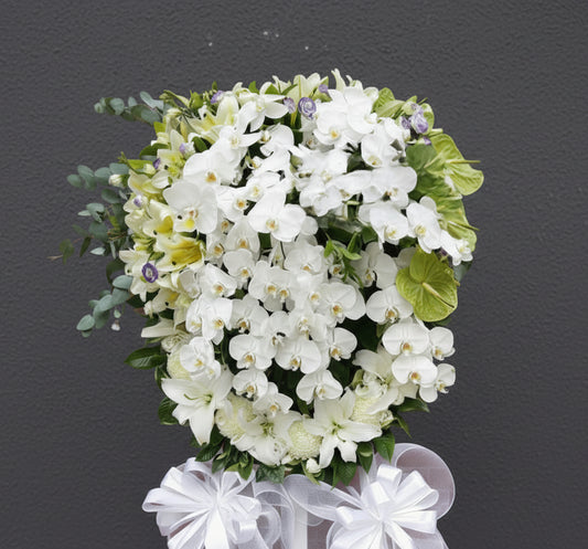 中式傳統花圈 E2020